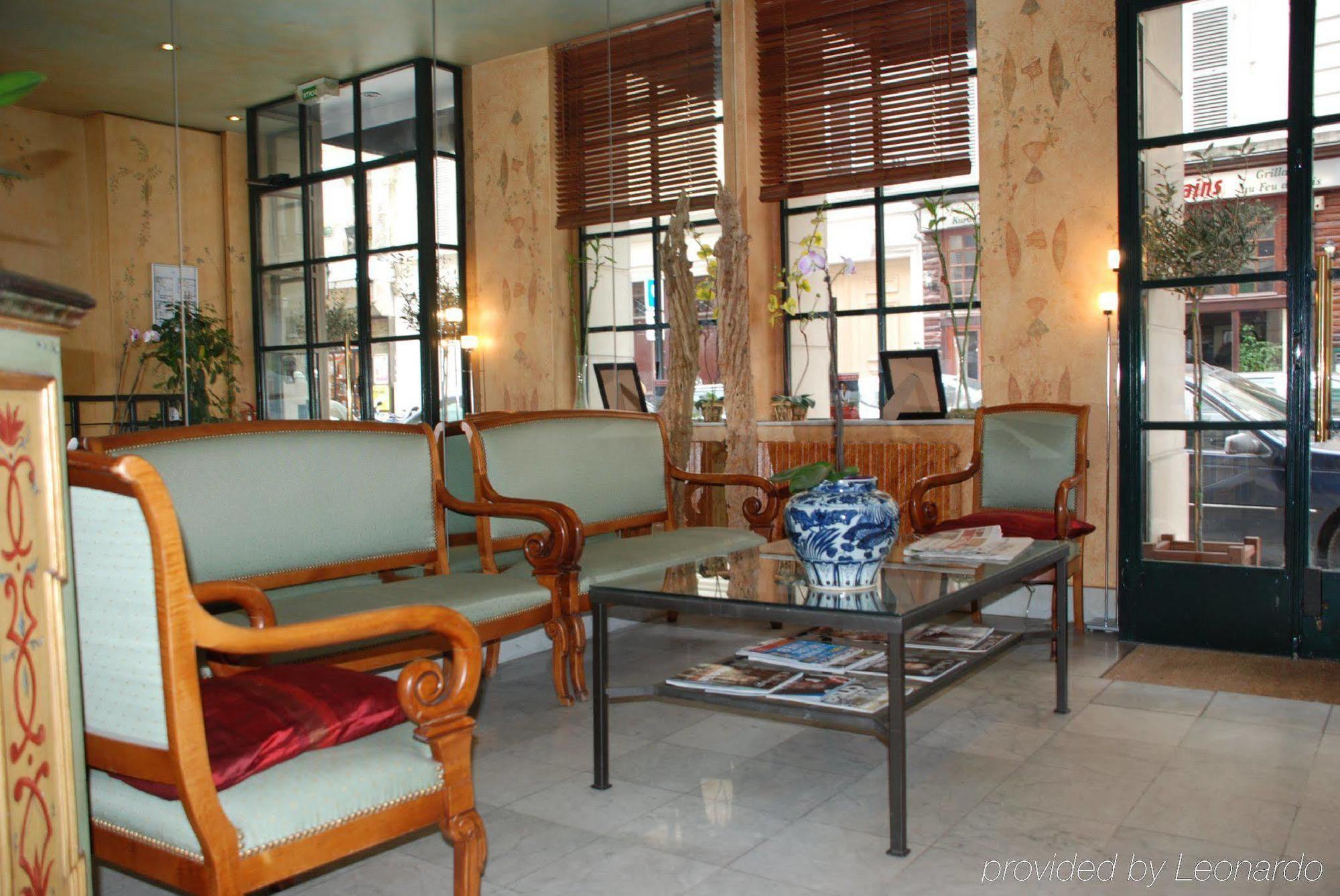 Hotel Du Leman Париж Интерьер фото